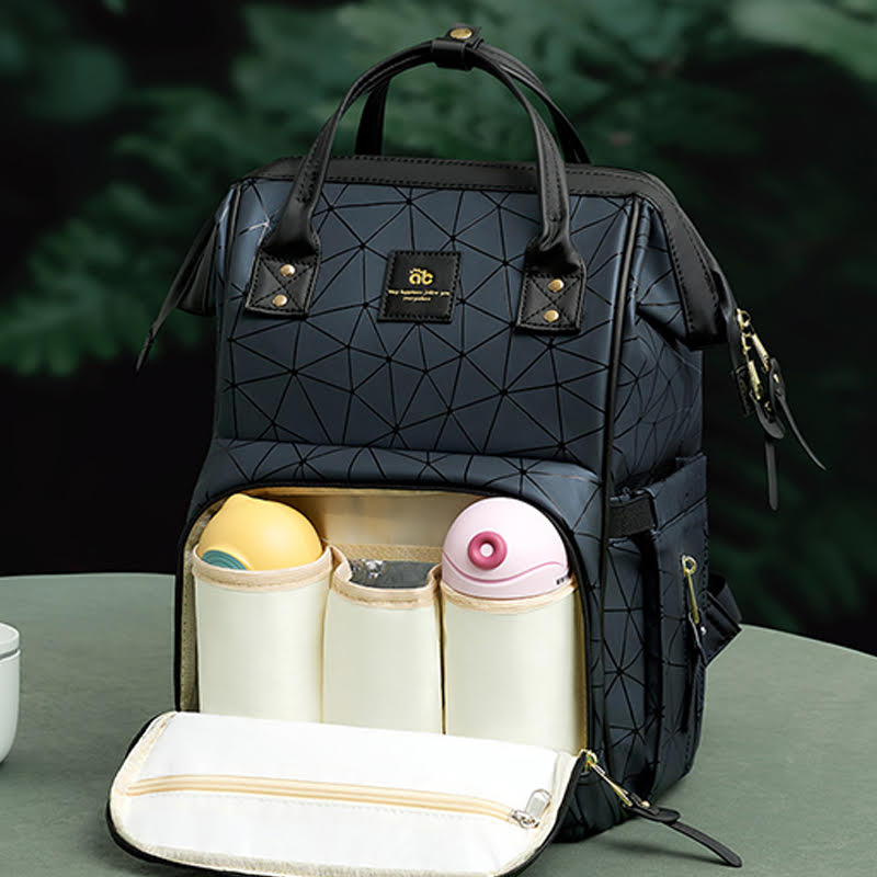 Bolsa Maternidade Multifuncional Impermeável com Carregamento USB - Linha Premium