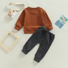Conjunto Infantil Casual Meninos Outono e Inverno Mama is my Bestie