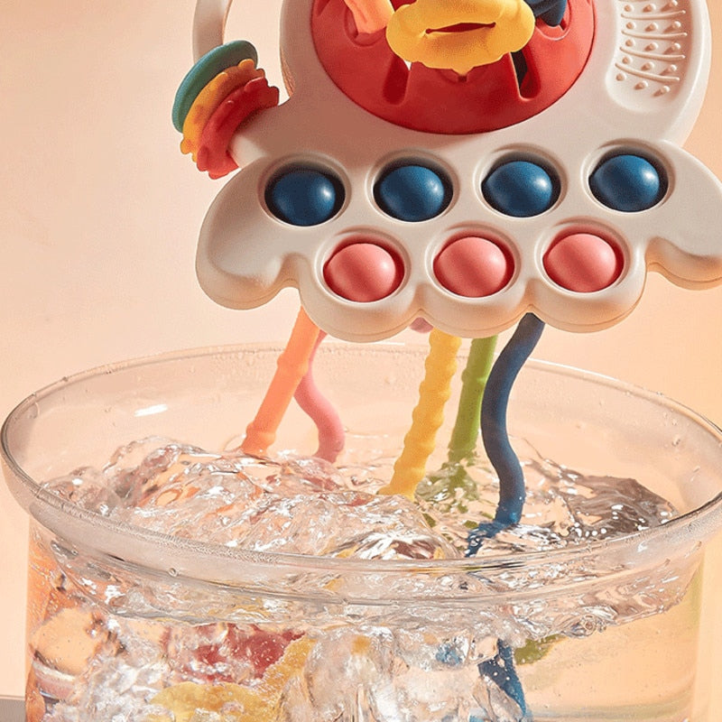Polvo Sensorial Brinquedo Educativo para Bebês Atividades Universal